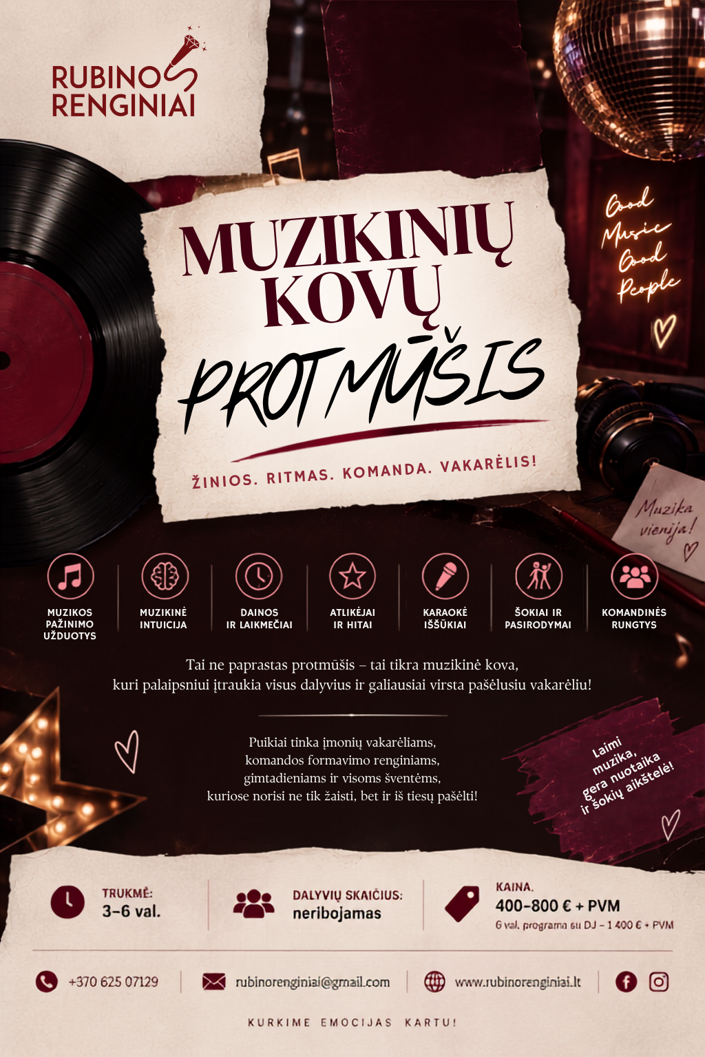 muzikinės kovos protmusis